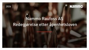 Redegjørelse om Åpenhetsloven