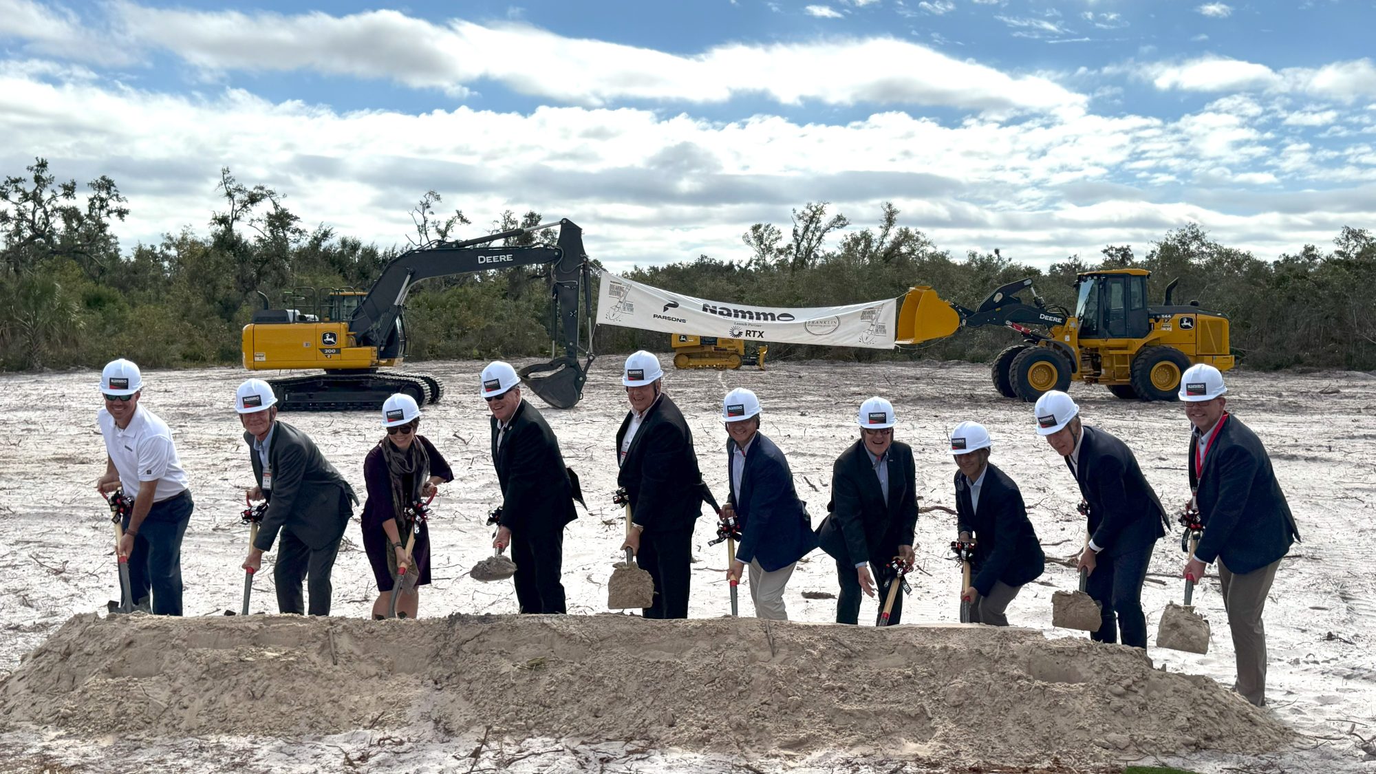 Nammo breaks ground on new rocket motor factory